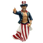 December Diamonds 55-55472 Guncle Sam Merman Ornament, 7 Inches