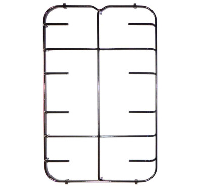 Griglia piattina smaltata nera 2 fuochi ariston indesit 54 x 24,8 cm - Homely - Ricambi e Griglia piattina smaltata nera 2 fuochi ariston indesit 54 x 24,8 cm - Homely - Ricambi e