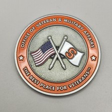 Syracuse University Office of Veteran Military Affairs Challenge Coin