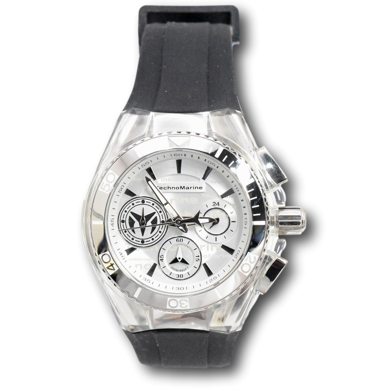 Technomarine Cruise California Women's 41mm Silver Chronograph Watch TM-118131