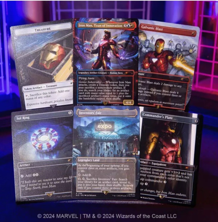 MTG Marvel Secret Lair Iron Man NON-Foil Sealed IN HAND!! | eBay