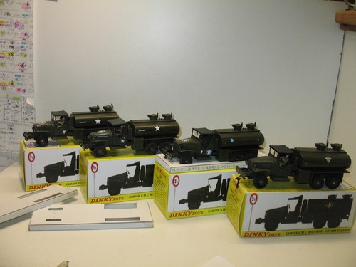 Dinky Toys Military, Truck GMC Tank Army French Full / Complete F - Picture 7 of 7