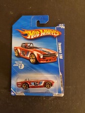 2010 Hot Wheels Faster Than Ever 3/10, Triumph TR6, Red, Collector 131/240