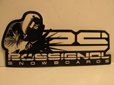 NEW RARE VINTAGE RS ROSSIGNOL SNOWBOARDS 3X5 BUMPER STICKER DECAL FAST SHIP