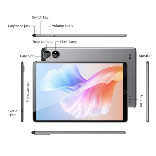 10.1" WIFI Tablet Android 7.0 1GB+16GB Tablet MTK6735 Processor Dual Camera N1E3 - Picture 4 of 8