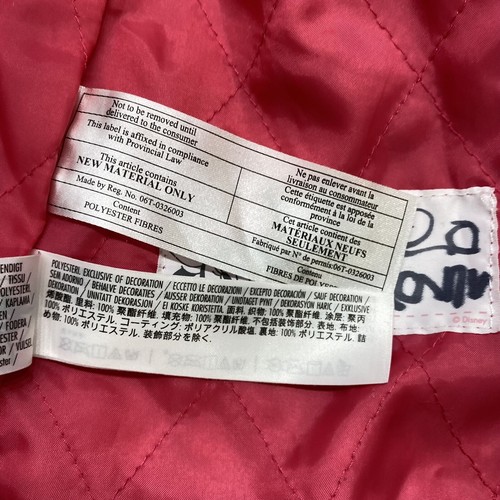 DISNEY Minnie Mouse Full Zip Up Pink Hooded Jacket Girl's Size 4 - Picture 8 of 11