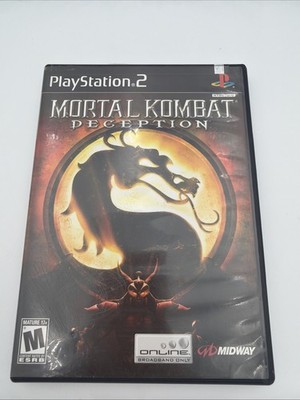 Mortal Kombat Deception PS2 PlayStation 2 CIB Black Label Complete With Reg Card