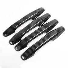 8pcs Carbon Fiber Door Handle Covers Trims For 2007-2011 Honda Crv Cr-v 8pcs Carbon Fiber Door Handle Covers Trims For 2007-2011 Honda Crv Cr-v