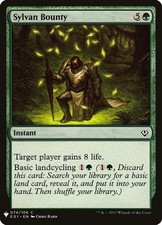 x1 Sylvan Bounty - Mystery Booster - NM - MTG