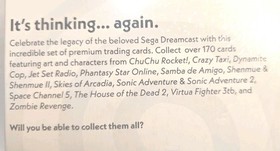 Sega Dreamcast Limited Run Games Trading Cards Booster Box SEALED