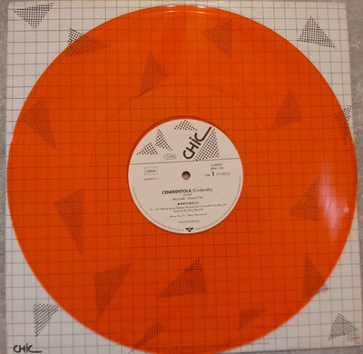 Martinelli  -   Cenerentola  -- Vinyl , 12'' , 45 RPM , Maxi-Single , Orange