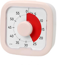 60-Minute Visual Timer for Kids and Adults,Kitchen Timer, Countdown Timer for Ch