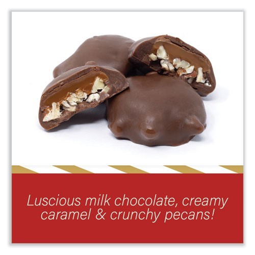 DeMet's Original Turtle Bites, Original Pecan, 1 lb, 1.5 oz Bag