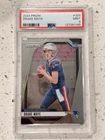 2024 Panini Prizm Rookies Drake Maye #329 Silver Prizm (RC) PSA 9 New England