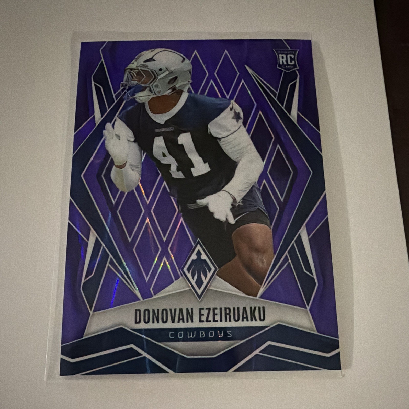2025 Panini Phoenix Rookies Donovan Ezeiruaku RC Purple /49 #209