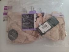 Bali Bra Size 38D Classic Comfort New in Original Package, Soft Taupe
