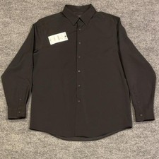 Zara Black Long Sleeve button up Mens XL Brand New