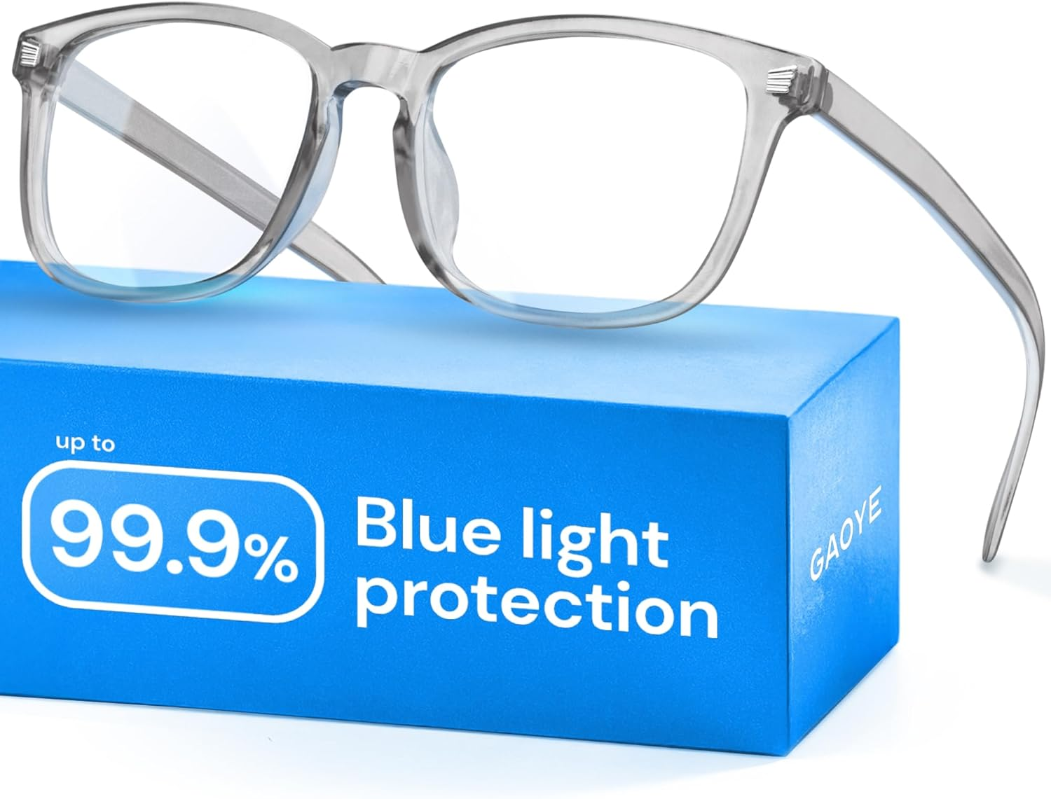 Blue Light Blocking Glasses for Computer Gaming with UV Protection & Scratch Resistance-image