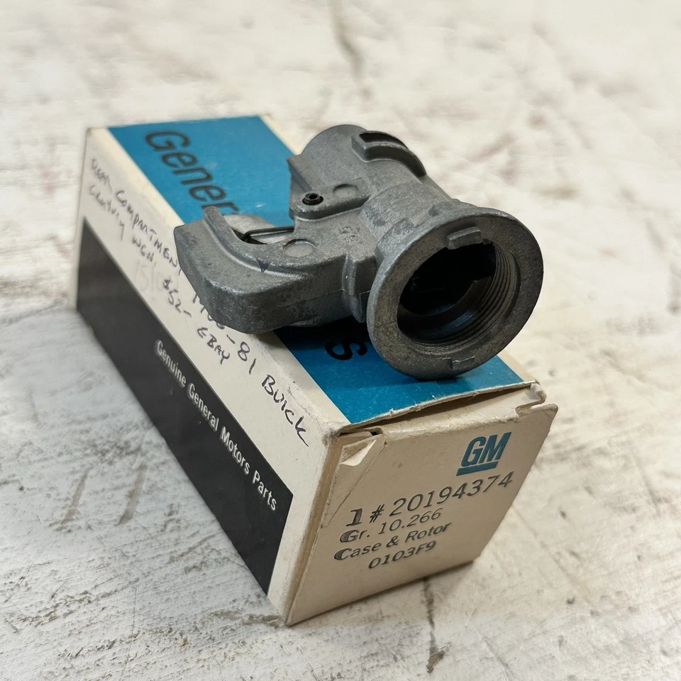 NOS GM 1978 79 80 81 雪佛兰 Corvette C3 Impala Wagon 手套盒锁 20194374 — 第 2/4 张图片