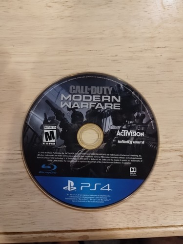 Call of Duty Modern Warfare PS4- Loose NM