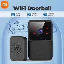 Wireless WiFi Video Doorbell Smart Phone Camera Door Bell Ring Intercom Security