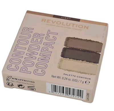 Makeup Revolution Contour Powder Compact Palette LIGHT  New In Box SEALED