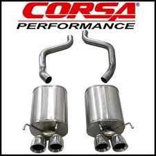 Corsa Xtreme 2.5" Axle-Back Exhaust System fits 2009-2013 Chevy Corvette C6 6.2L