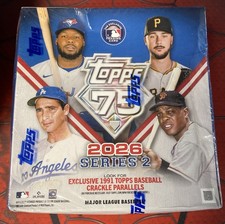 2026 TOPPS SERIES 2 BASEBALL MEGA BOX 196 cards MLB Brand New Sealed  