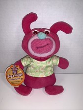 Sing a Ma Jigs Singamajigs Sings Pink Green Shirt Flowers Works With Tags