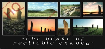 Ansichtskarte:;Orkney, Stenness Jungsteinzeit Denkmäler (Multiview)