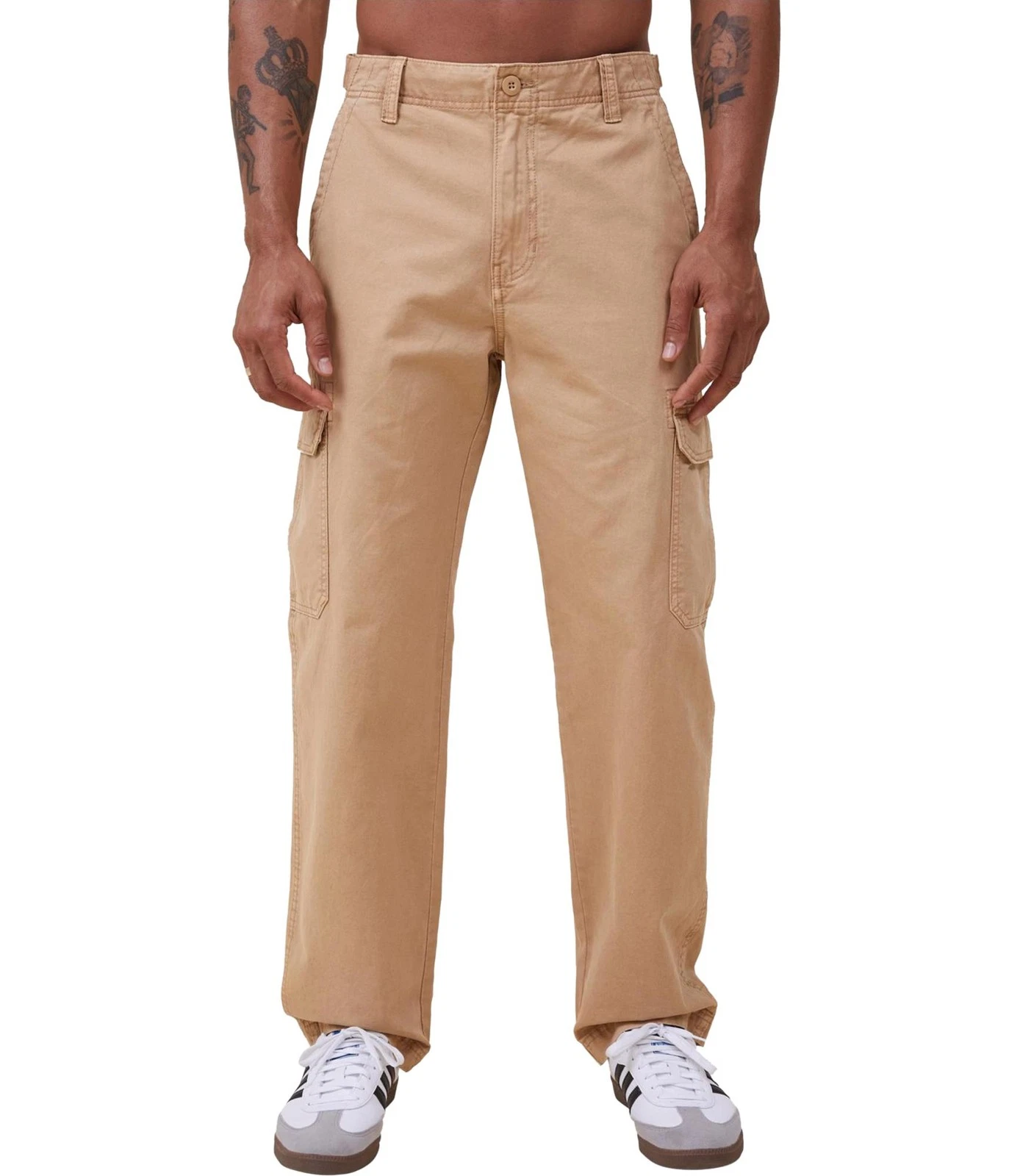 Cotton On Mens Tactical Twill Straight Leg Cargo Casual Pants
Opens in a new window or tab