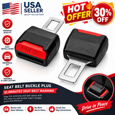 Seat Buckle Adjustable Seat Accessories 2 Pcs Red Fixing Strapsuitable For Most