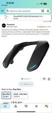 PANASONIC Sound Slayer Wireless Gaming Neck Speaker System  NEW IN BOX 