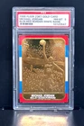 PSA 8 MICHAEL JORDAN 1998 FLEER 23K GOLD CARD NM-MT RED WHITE BLUE BORDER SHARP!