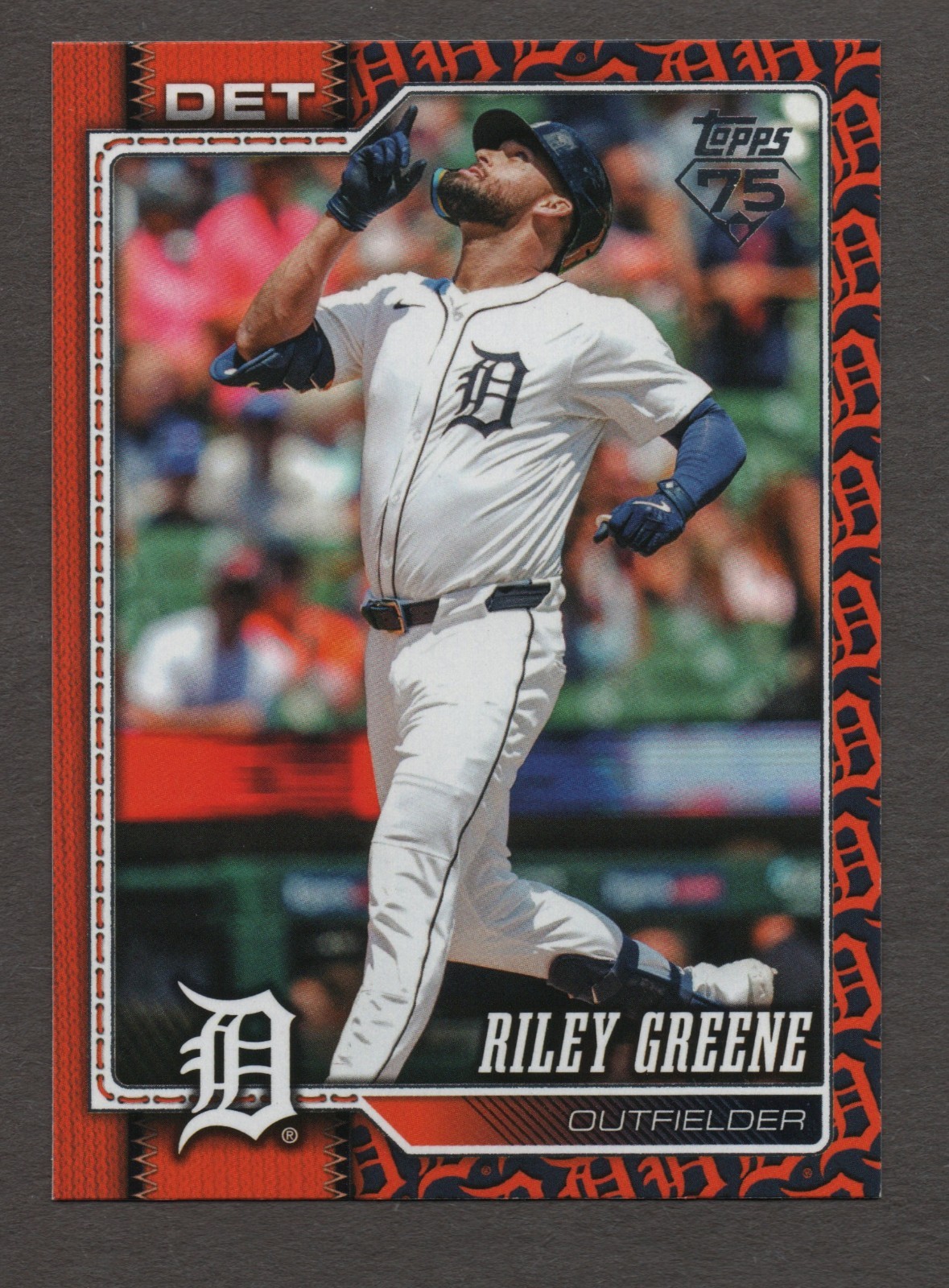 2026 Topps Series 1 Team Color Border Riley Greene Detroit Tigers #209 Baseball
