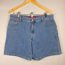 Vintage Levi s Classic Fit Denim Shorts Women s 16 MIS Hi Rise Mom Jean Blue
