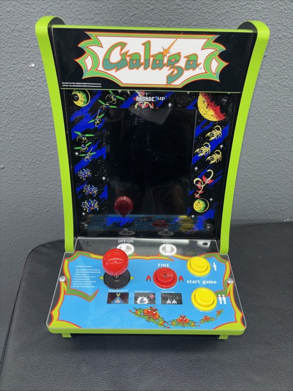 arcade game Galaga 1up 40th anniversary Counter Cade  #56/3200 RARE!