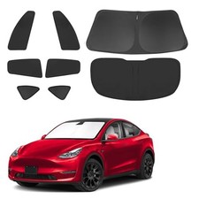 TINGLU Window Shades for Tesla Model Y Juniper 2025 2026 Accessories Car Side...