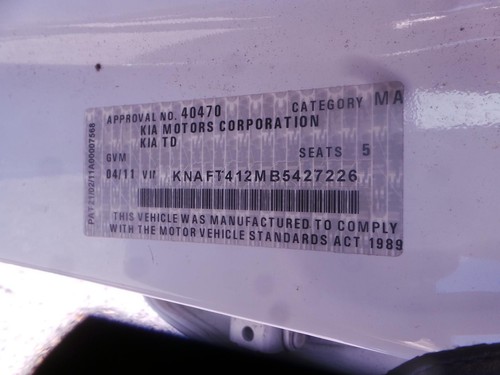 KIA CERATO TD SEDAN 10/2008-03/2013 SEDAN RADIATOR 2.0L PETROL AUTOMATIC T/M - Picture 12 of 12