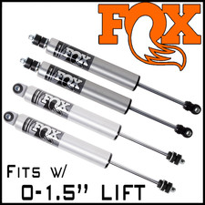 Fox 2.5 Performance Frontrear Shocks Fit 2014-2026 Ram 2500 4wd W0-1.5 Lift Fox 2.5 Performance Frontrear Shocks Fit 2014-2026 Ram 2500 4wd W0-1.5 Lift