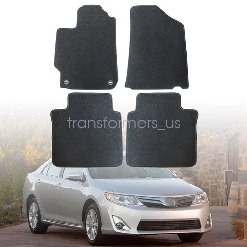 2012 - 2017 For Toyota Camry Front & Rear Replacement Floor Mats Carpet Velour (For: Toyota Camry)