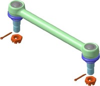 Stange Strebe Stabilisator Lemförder 42306 01 Koppelstange Stabilisatorstrebe