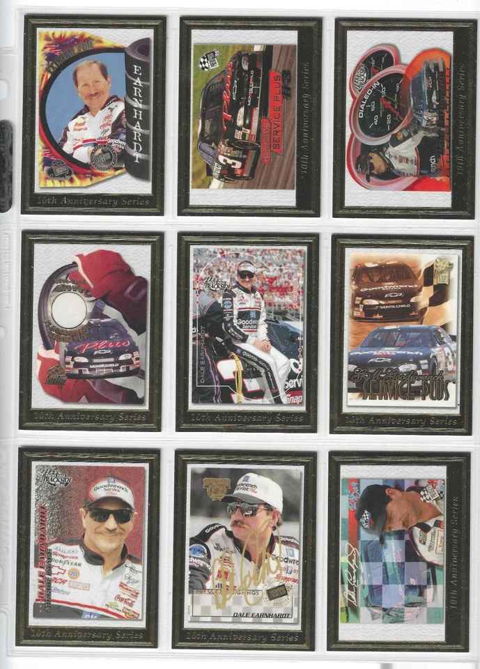 *2003-04 Press Pass 10th Anniversary GOLD Dale Earnhardt-#TA26-#037/250!-1 CARD* - Image 4 of 4