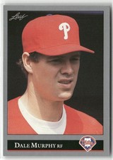 1992 LEAF #527 DALE MURPHY PHILADELPHIA PHILLIES