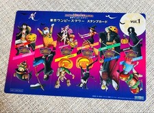 One Piece Tokyo Tower Halloween Clear Bookmark Set Nami Robin Perona