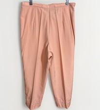 VTG Norton McNaughton Petites Pants 6P Cropped Capris Embroidery Cottage Core