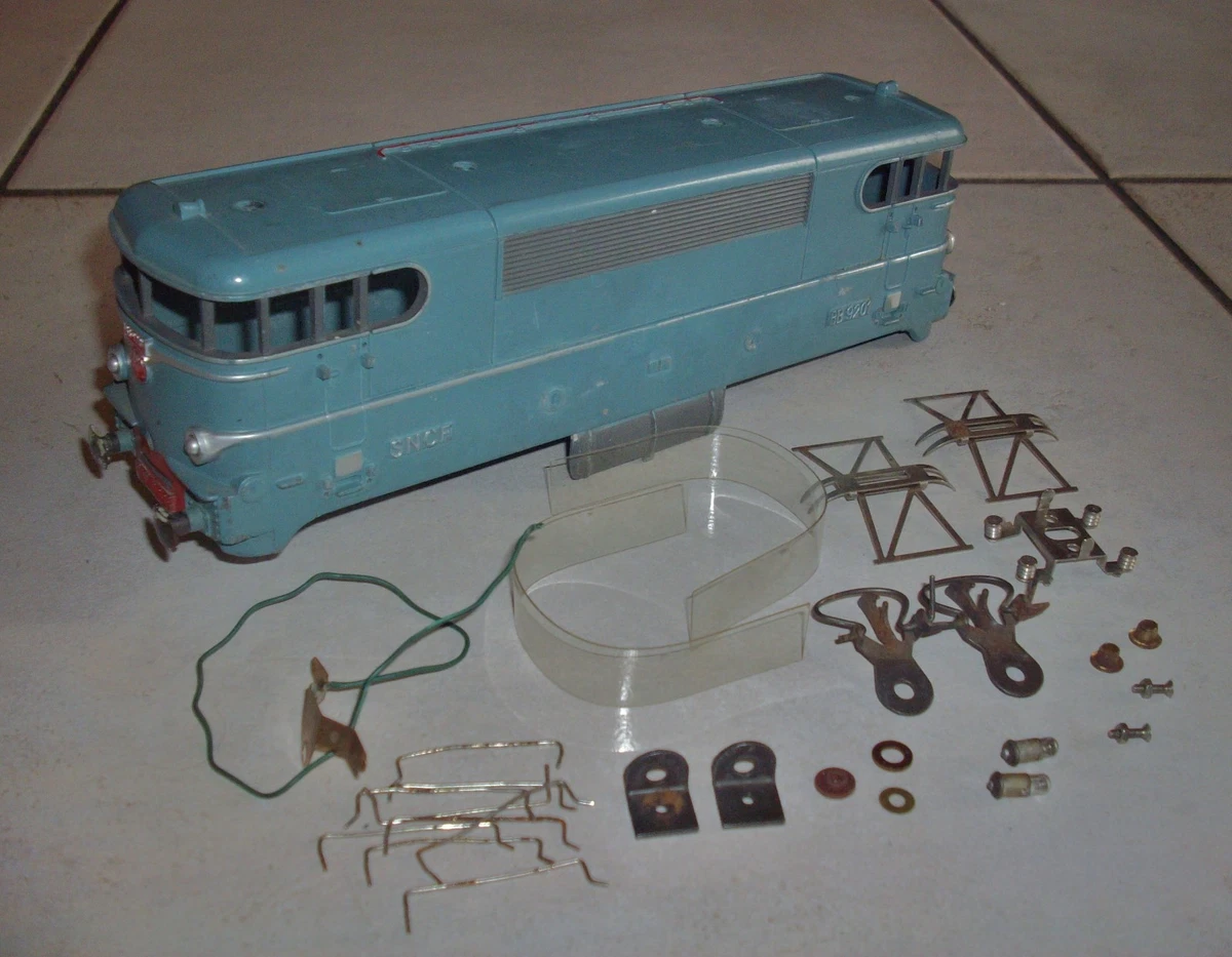 TRAIN HORNBY LOCOMOTIVE ELECTRIQUE TZB MECCANO BB 13001 ECHELLE O BOITE H3465 Imgx1200 991