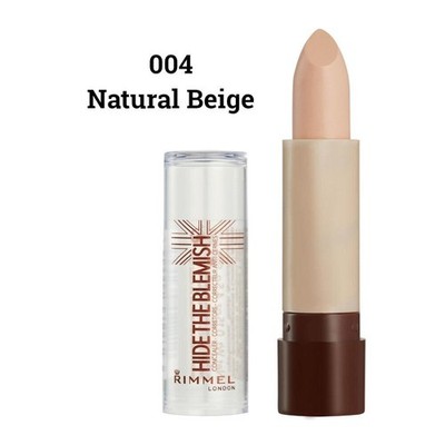 4 × Rimmel London Hide The Blemish Concealer 4,5g - 004 Natural Beige