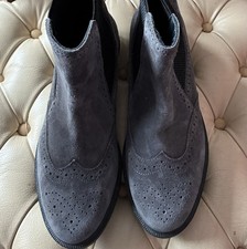 Mia & Jo Damen Stiefeletten Gr. 38 - Budapester Muster