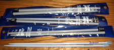 4 NEW PAIRS SUSAN BATES QUICK SILVER KNITTING NEEDLES 2 10-1/2  1 11,  8 USA